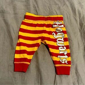 0-3m Hogwarts Harry Potter Striped Pants House Gryffindor